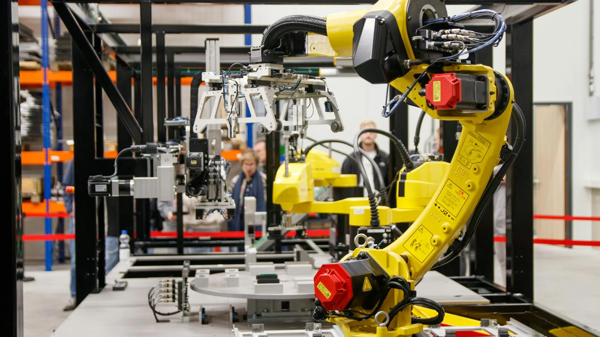 Industrial Robot in Laboratory